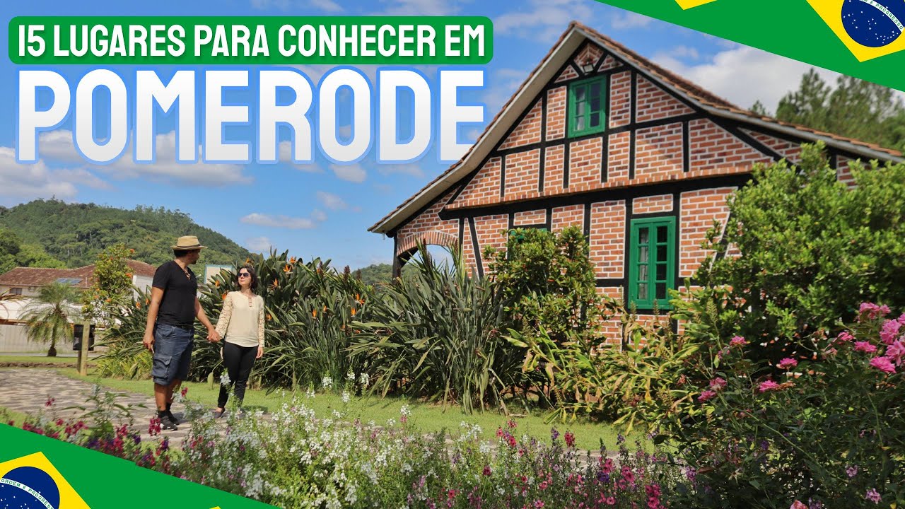 POMERODE - SC | O QUE FAZER em 1 dia? | 15 lugares pra conhecer + P&aacute;scoa | 2022