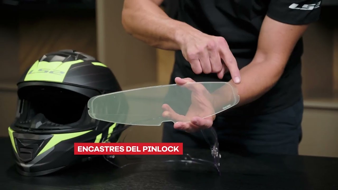 Colocar Pinlock | Casco Moto LS2