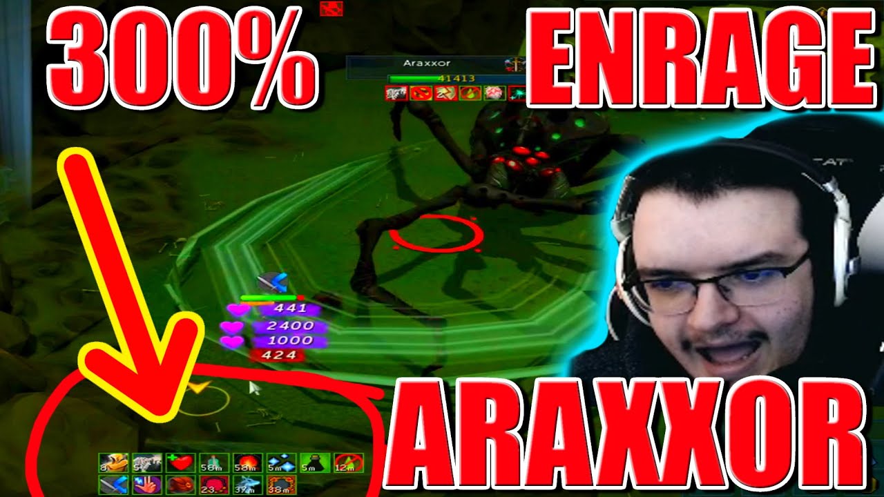 300% МАКСИМАЛЬНАЯ ЯРОСТЬ АРАКСОР! || Runescape 3