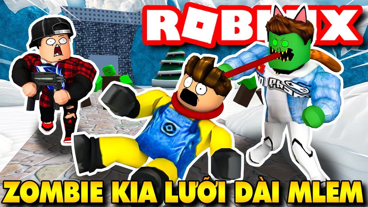 Roblox | MẬP-THÚI GÀO THÉT KHI BỊ KIA ZOMBIE LƯỠI DÀI MLEM - Dead Slate | KiA Phạm
