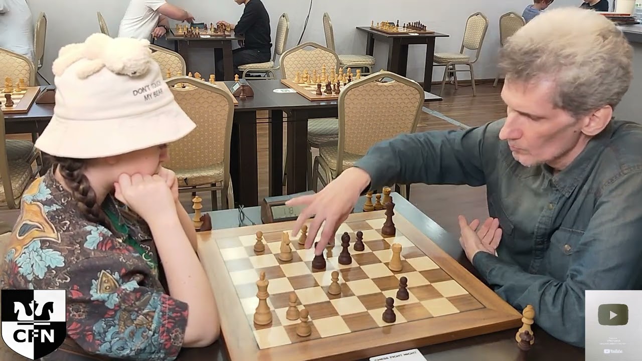 Pinkamena (1904) vs S. Neverov (1791). Chess Fight Night. CFN. Blitz