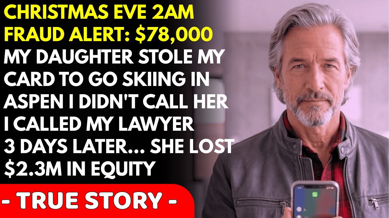 I Woke Up on Christmas Eve to a FRAUD ALERT - My Daughter Stole $78K for a Luxury Ski Trip Withou...