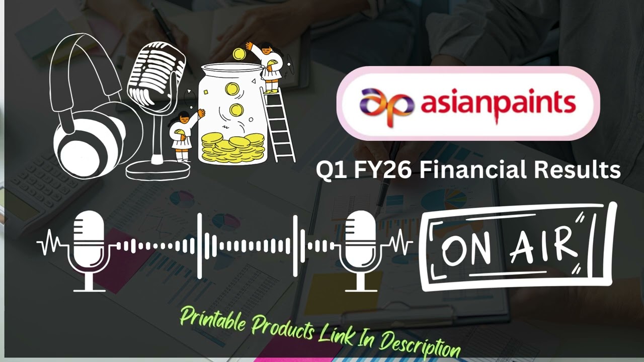Asian Paints Ltd Q1 FY26 Financial Results | Revenue, Profit & Future Outlook Analysis