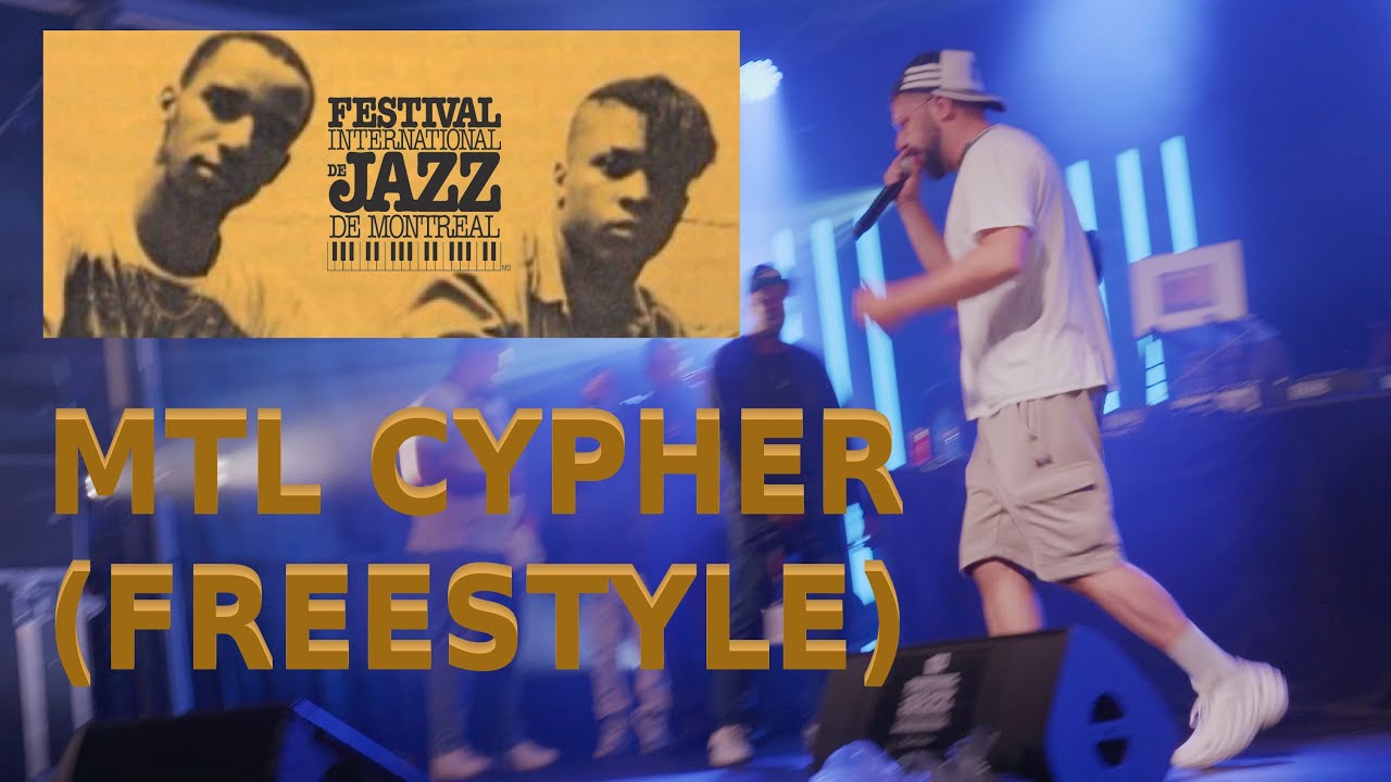 Montreal Hip Hop bloc party freestyle cypher - Racines du Hip Hop au Qu&eacute;bec - Jazz Fest 2024
