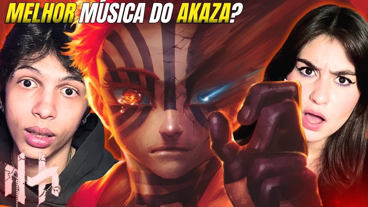 (ABSURDO!!) AKAZA (Demon Slayer) | Henrique Mendonça | Crepúsculo - REACT VT e LELE