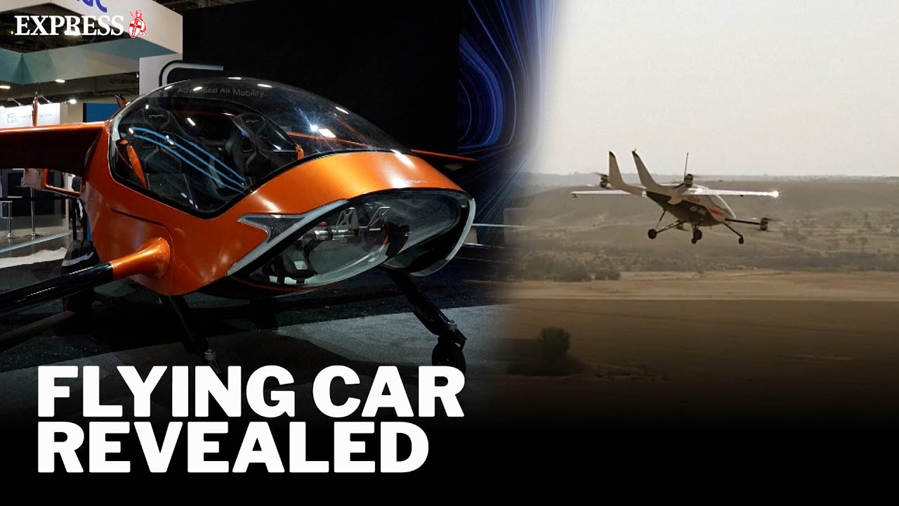 'SPORTS CAR OF THE SKY' shown off at CES tech event in Las Vegas