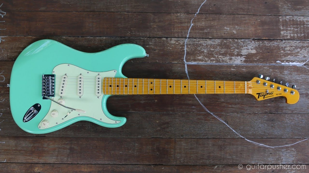 Unboxing - Guitarra Tagima Woodstock * TG-530 (Surf Green)