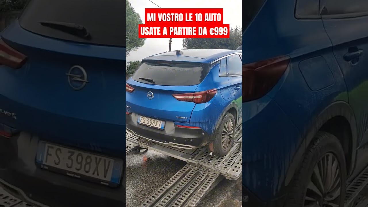MI VOSTRO LE 10 AUTO USATE A PARTIRE DA &euro;999😱