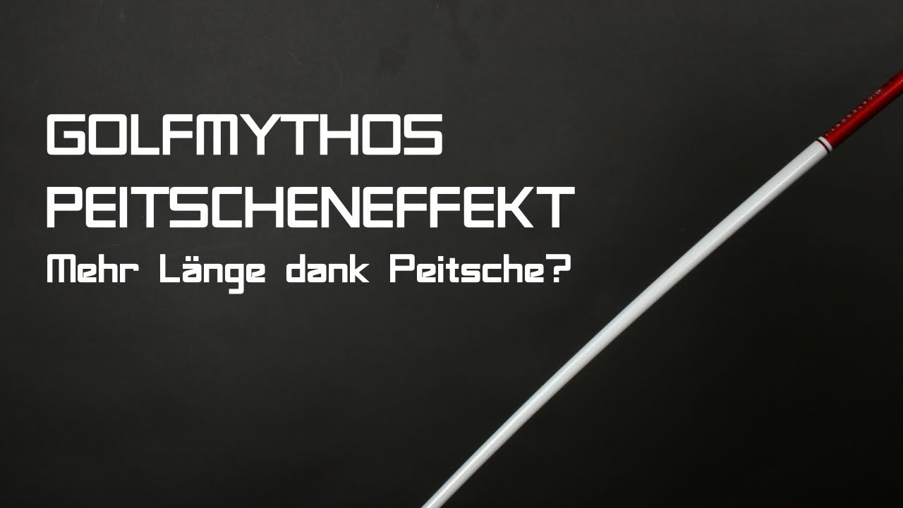 Peitscheneffekt beim Golf: Gibt es ihn wirklich & bringt er mehr Länge?