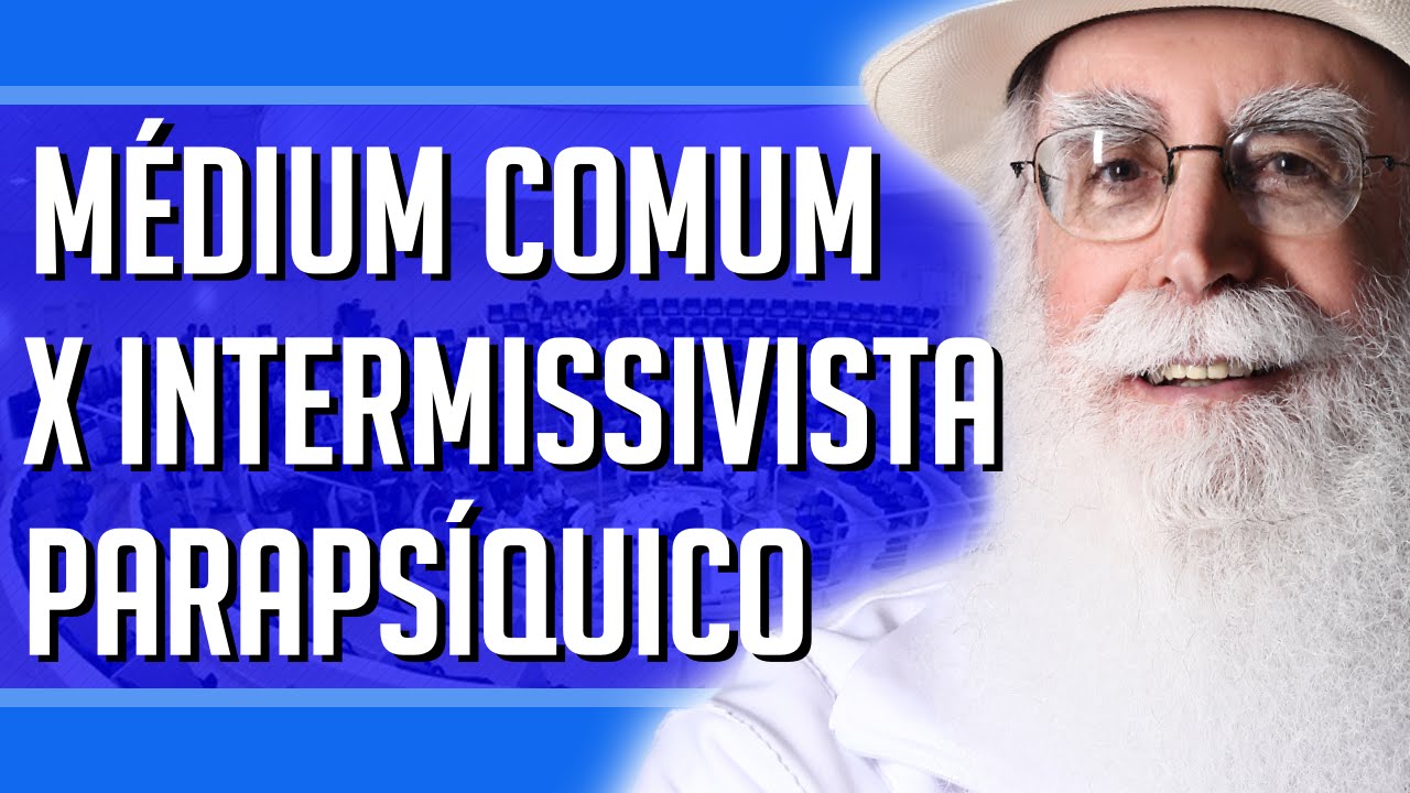 Waldo Vieira - Mediunidade e Médium Comum X Parapsiquismo Após Curso Intermissivo  #Conscienciologia