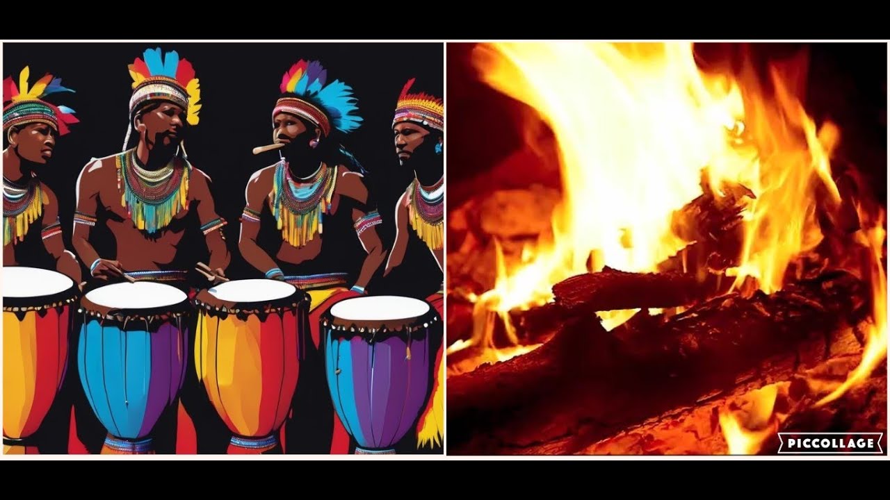 Shamanic Drumming with Campfire