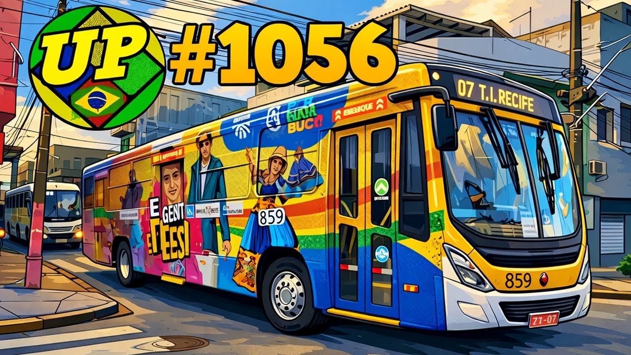 #1056 - Av. Dantas Barreto - Veja muitos ônibus nessa bela movimentação no Centro do Recife