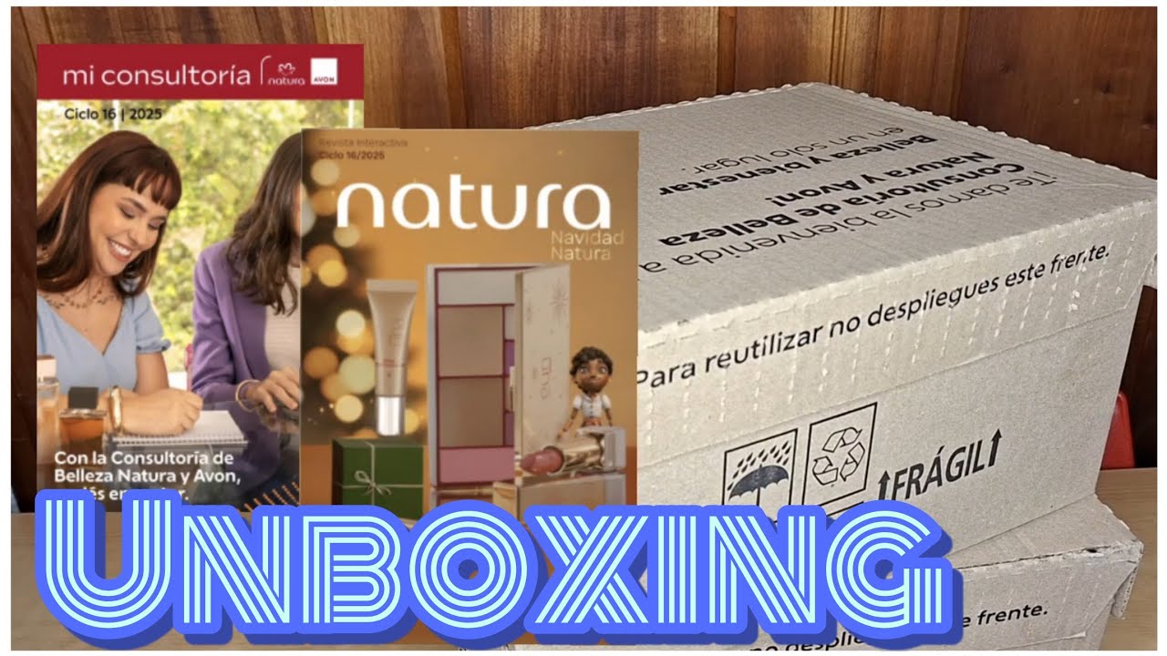CAJAS ABOLLADAS ? UNBOXING NATURA CICLO 16 /2025🇦🇷