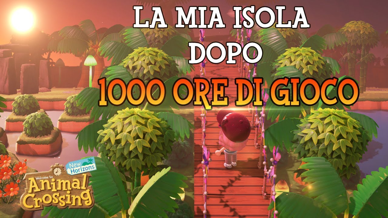 Tour della MIA ISOLA dopo 1000 ORE DI GIOCO🤩⚡LIGHTY WAII 3.0🤩⚡Animal Crossing New Horizons