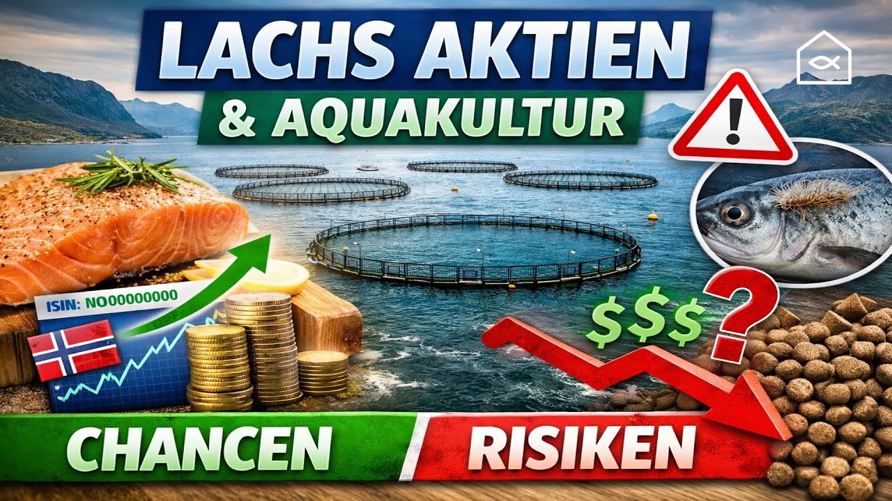🐟 Lachs Aktien und Aquakultur: Chancen und Risiken beim Investieren in Fisch 💰