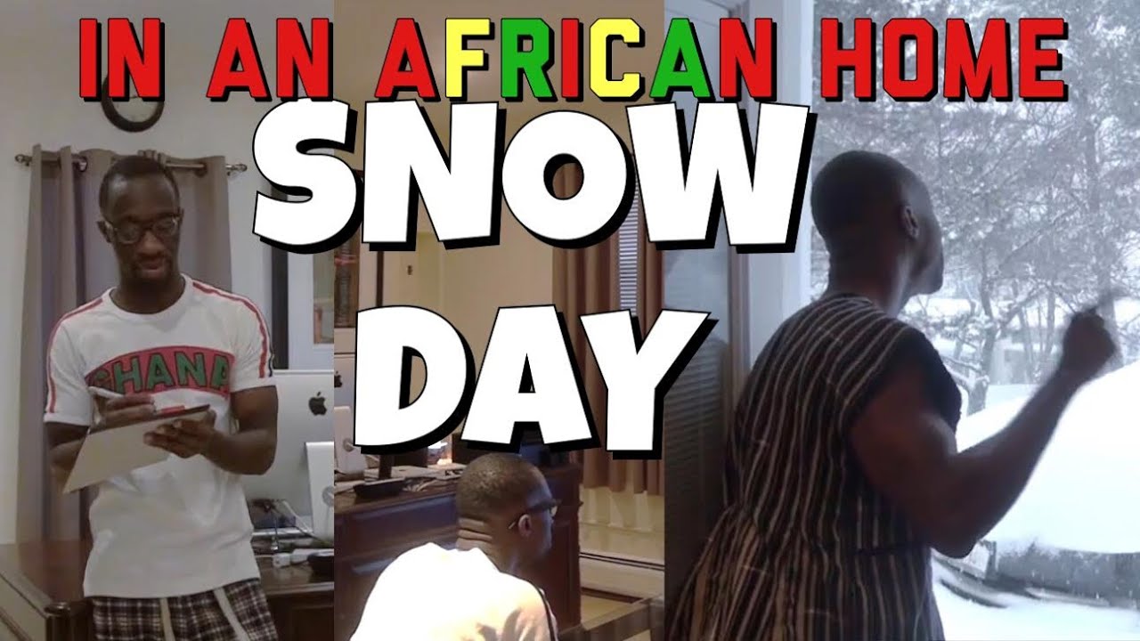 In An African Home: Snow Day