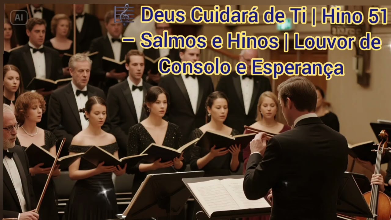 🎼 Deus Cuidará de Ti | Hino 51 – Salmos e Hinos | Louvor de Consolo e Esperança