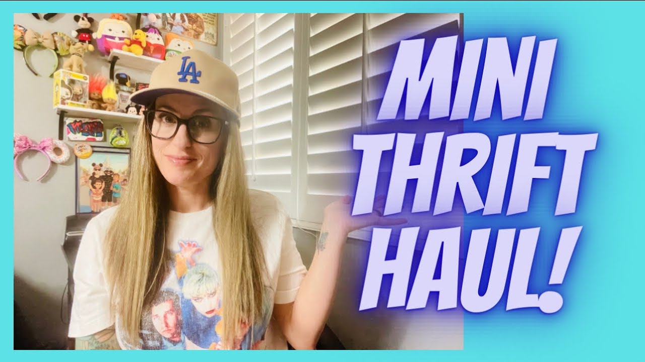Mini Thrift Haul vintage 80s 90s Y2K I September 2025
