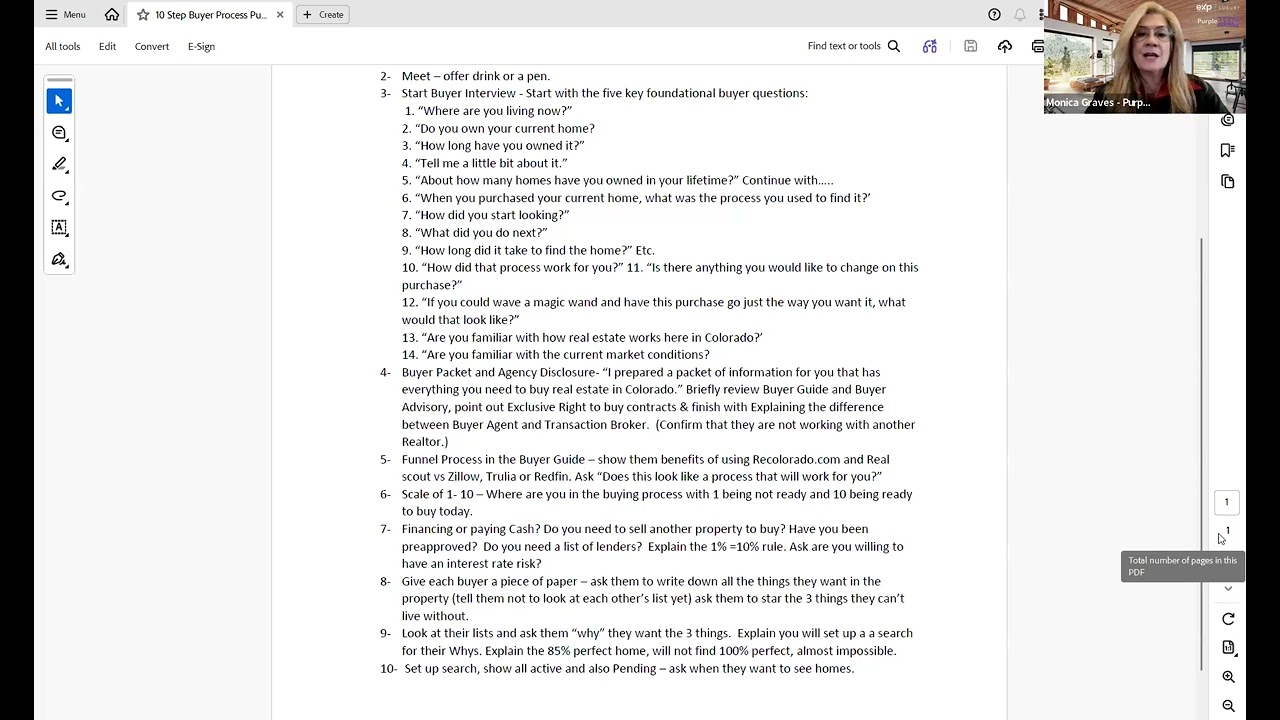 My Buyer Consultation! It works!