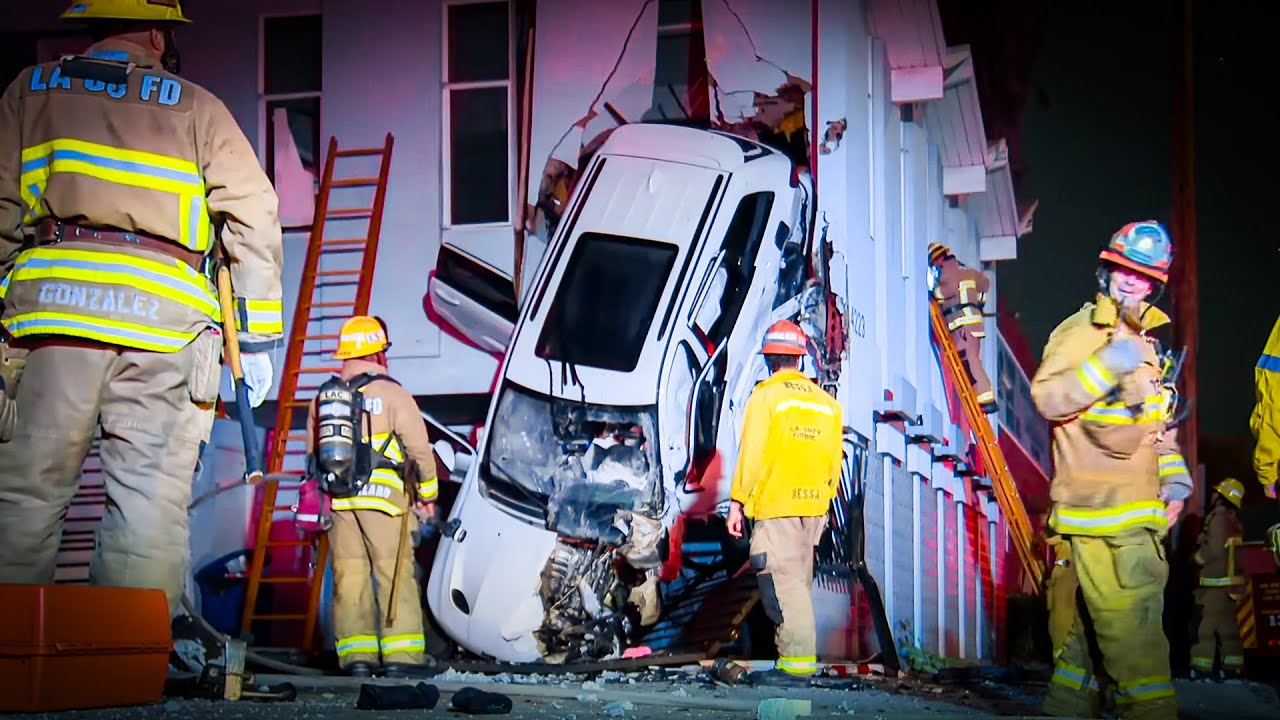 48 Hour GTA Marathon: Insane Crashes From LA’s Worst Drivers