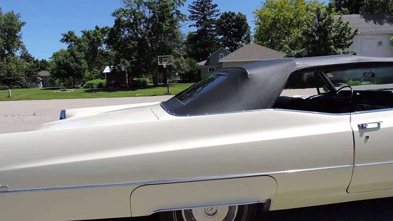 1967 cadillac convertible  yellow for sale at www coyoteclassics com