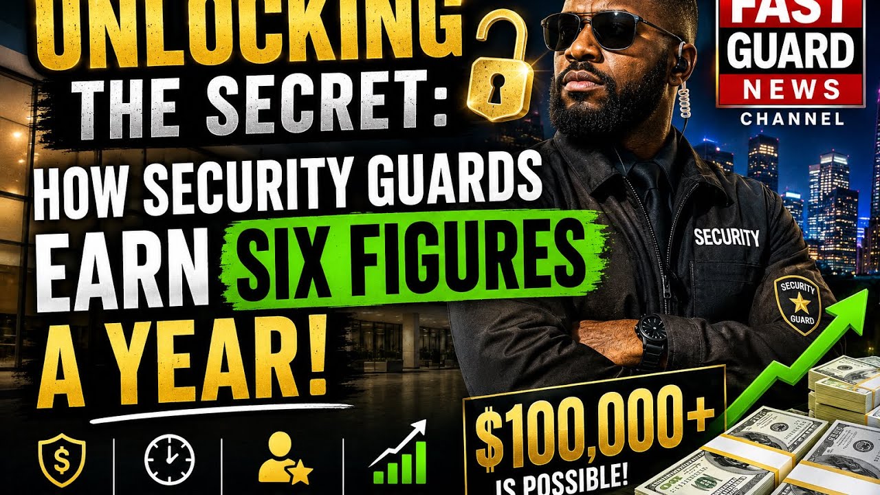 Unlocking the Secret: How Security Guards Earn Six Figures a Year!