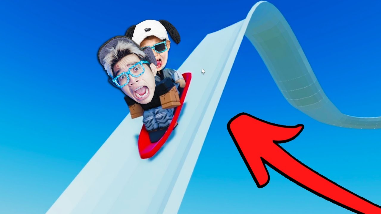 KITA MELUNCUR DARI PEROSOTAN LICIN TERTINGGI LEVEL 98 DI ROBLOX!!!