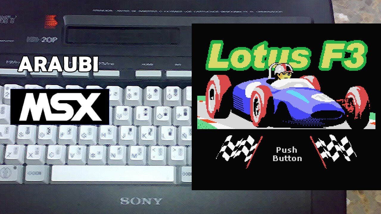 Lotus F3 (Dvik & Joyrex, 2007) MSX [571] Walkthrough