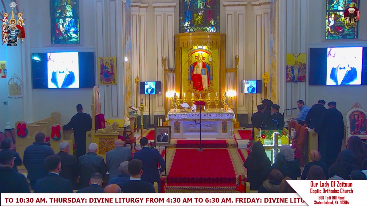 Thursday holy divine liturgy 01/22/2026