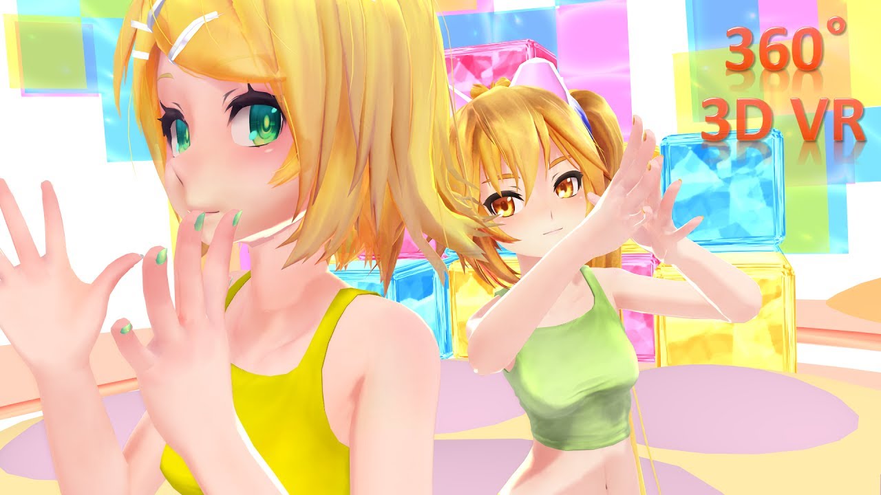 【MMD VR】002 すーぱーぬこわーるど【360 3D 4K】