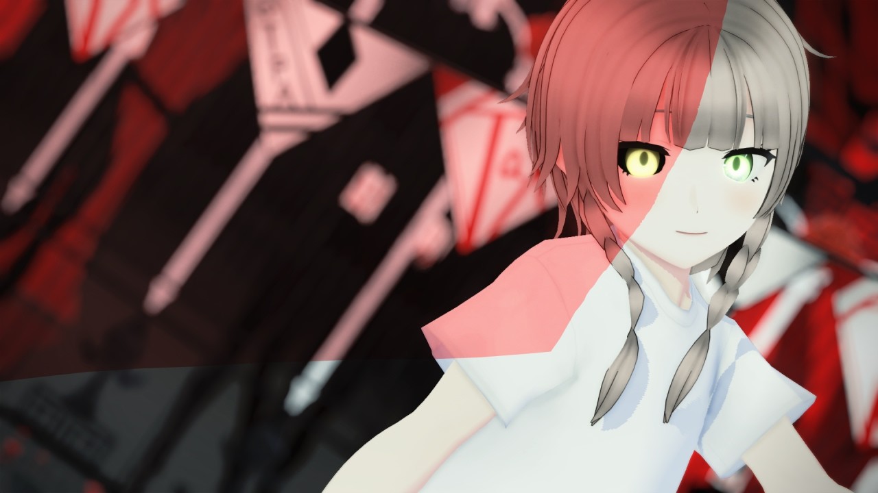 【MMDオリキャラ/少年少女大戦】ビターチョコデコレーション【ルル】