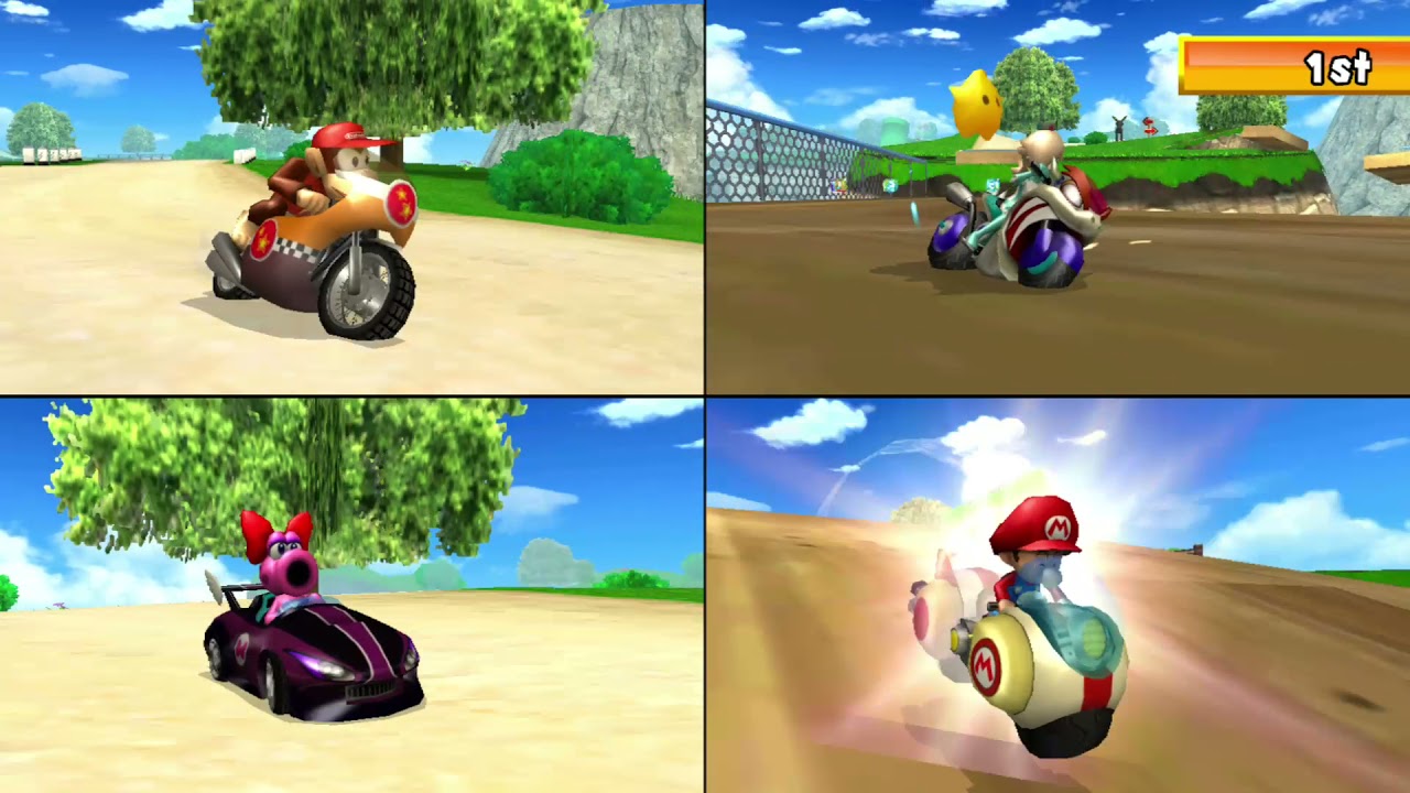 Mario Kart Wii Custom Tracks ✦ 4 Players #101