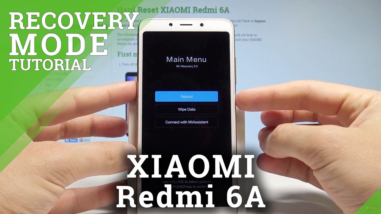 Как войти в режим восстановления на XIAOMI Redmi 6A &mdash; MI Recovery Mode