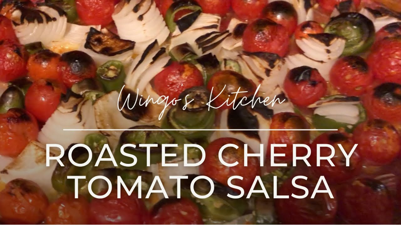Roasted Cherry Tomato Salsa