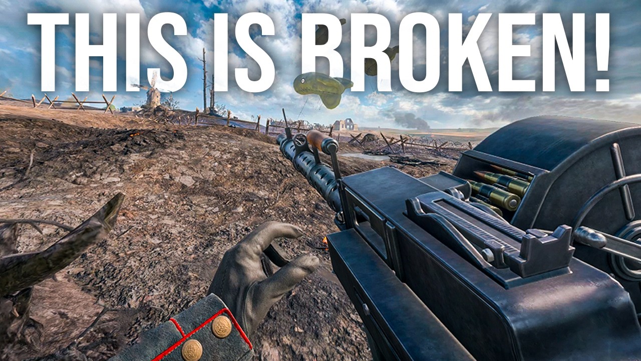 This Is The Best Support Gun In BF1...