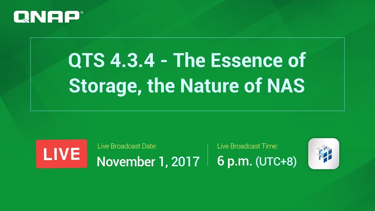 QTS 4.3.4 - The Essence of Storage, the Nature of NAS