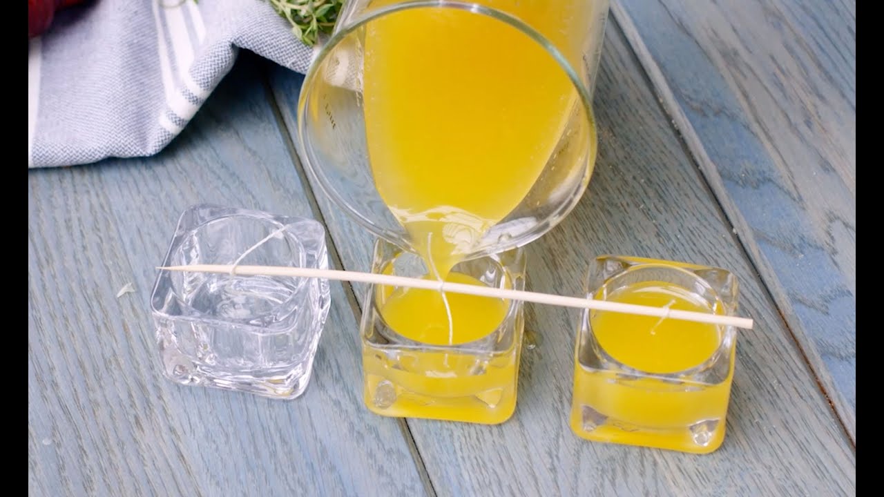 Butter candle: a brilliant idea to serve!
