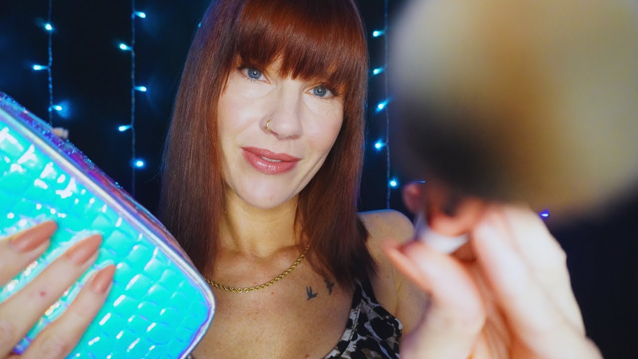 ASMR Deine große Schwester schminkt dich für eine Party (German Roleplay)