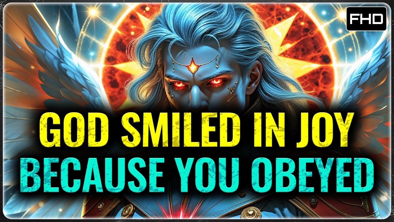CHOSEN ONES, GOD SMILED IN JOY — BECAUSE YOU FINALLY DID THIS