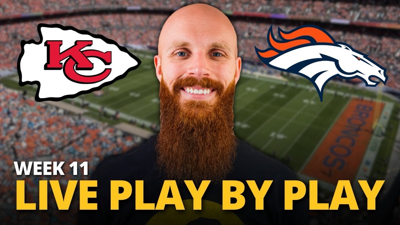 Chiefs vs Broncos LIVE play by play reaction! | Week 11