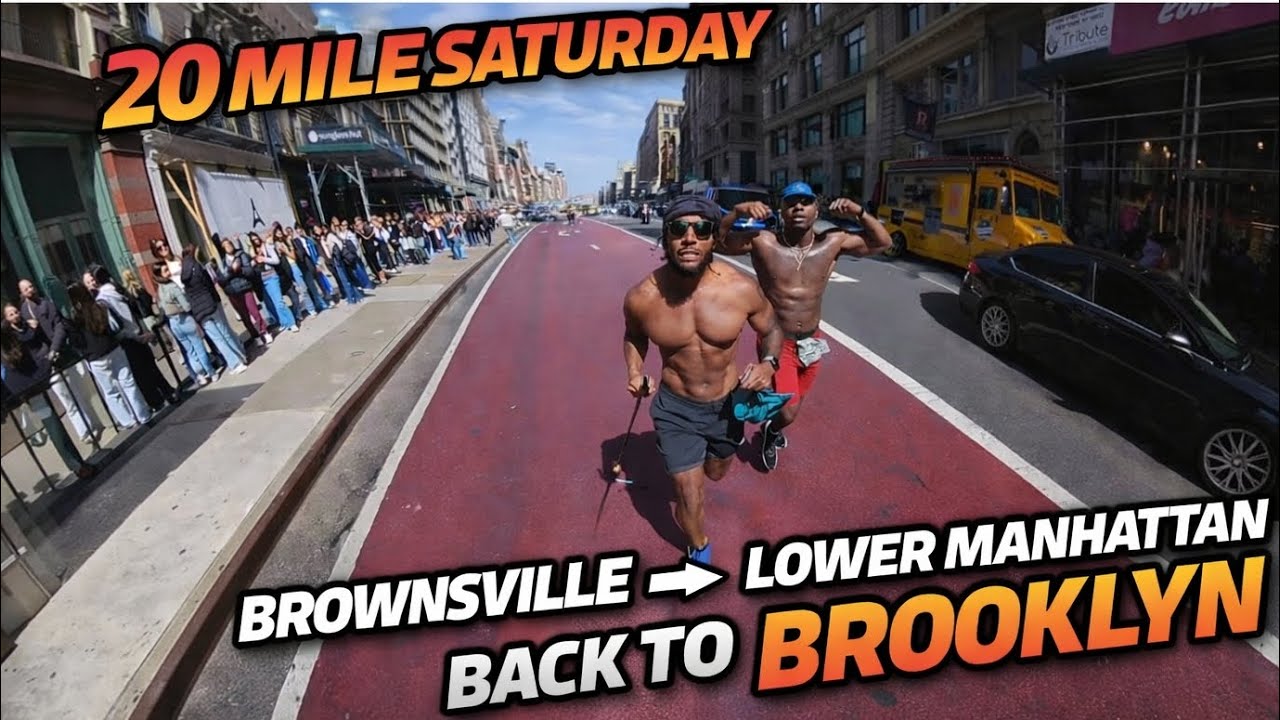 20 Mile Saturday Run 🏃🏾‍♂️ | NYC Streets Edition