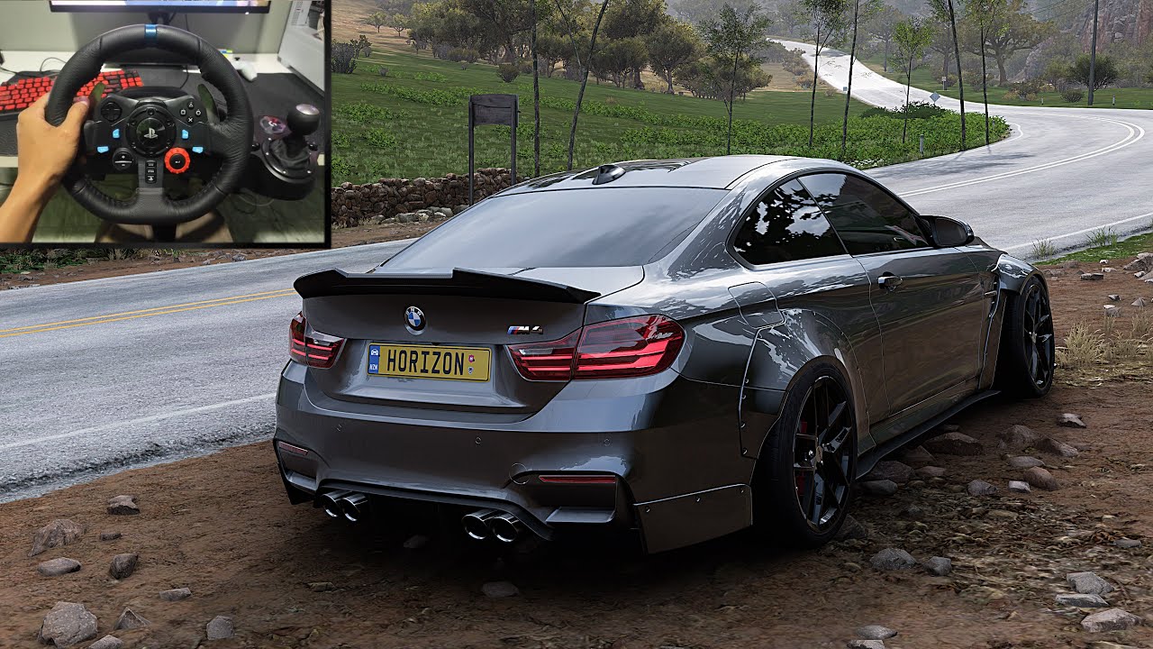 BMW M4 Coupe - ForzaHorizon5 | Logitech G29 Steering Wheel [4K]