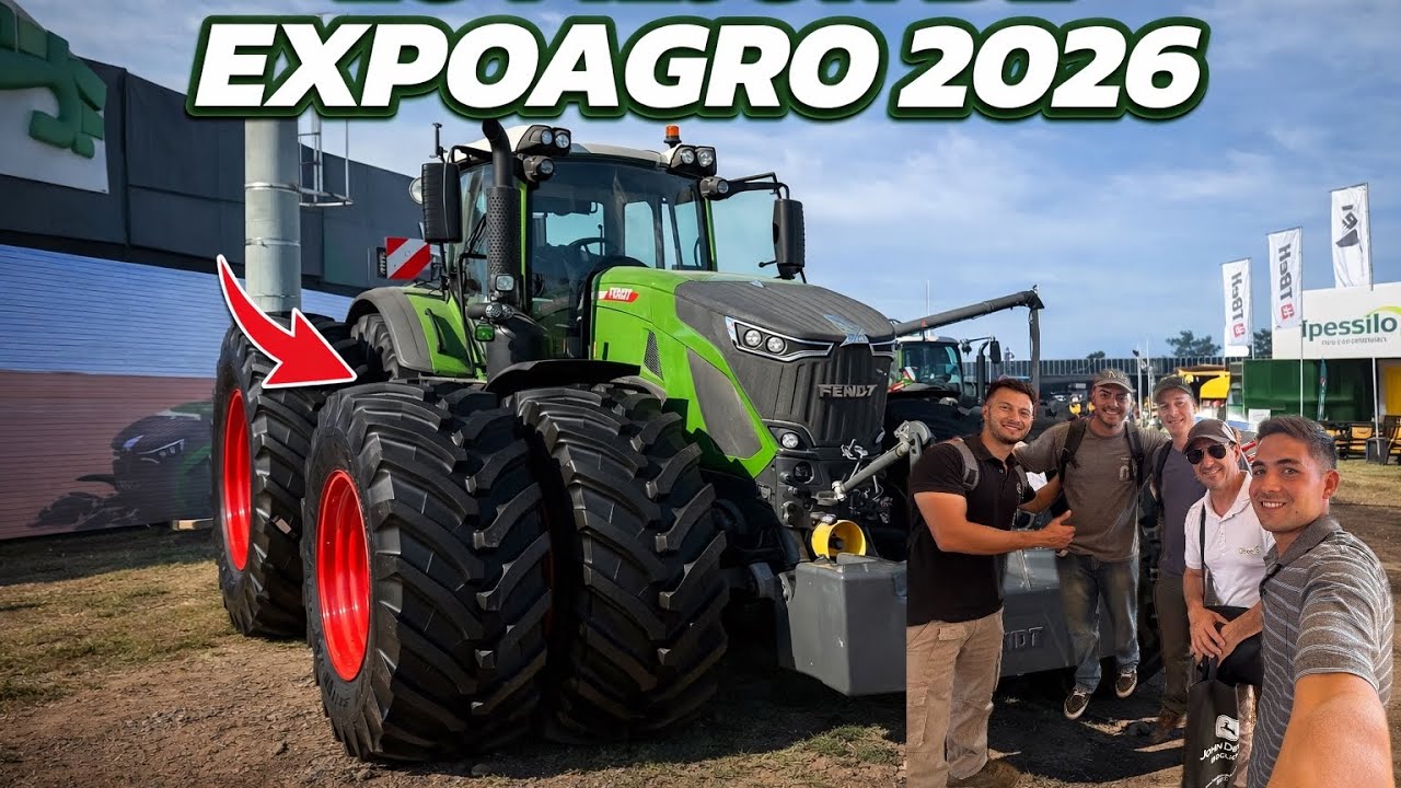 4 DIAS Recorriendo la EXPOAGRO 2026 con AMIGOS!!! Los CONOCEN? 🙌🏼💪🏼