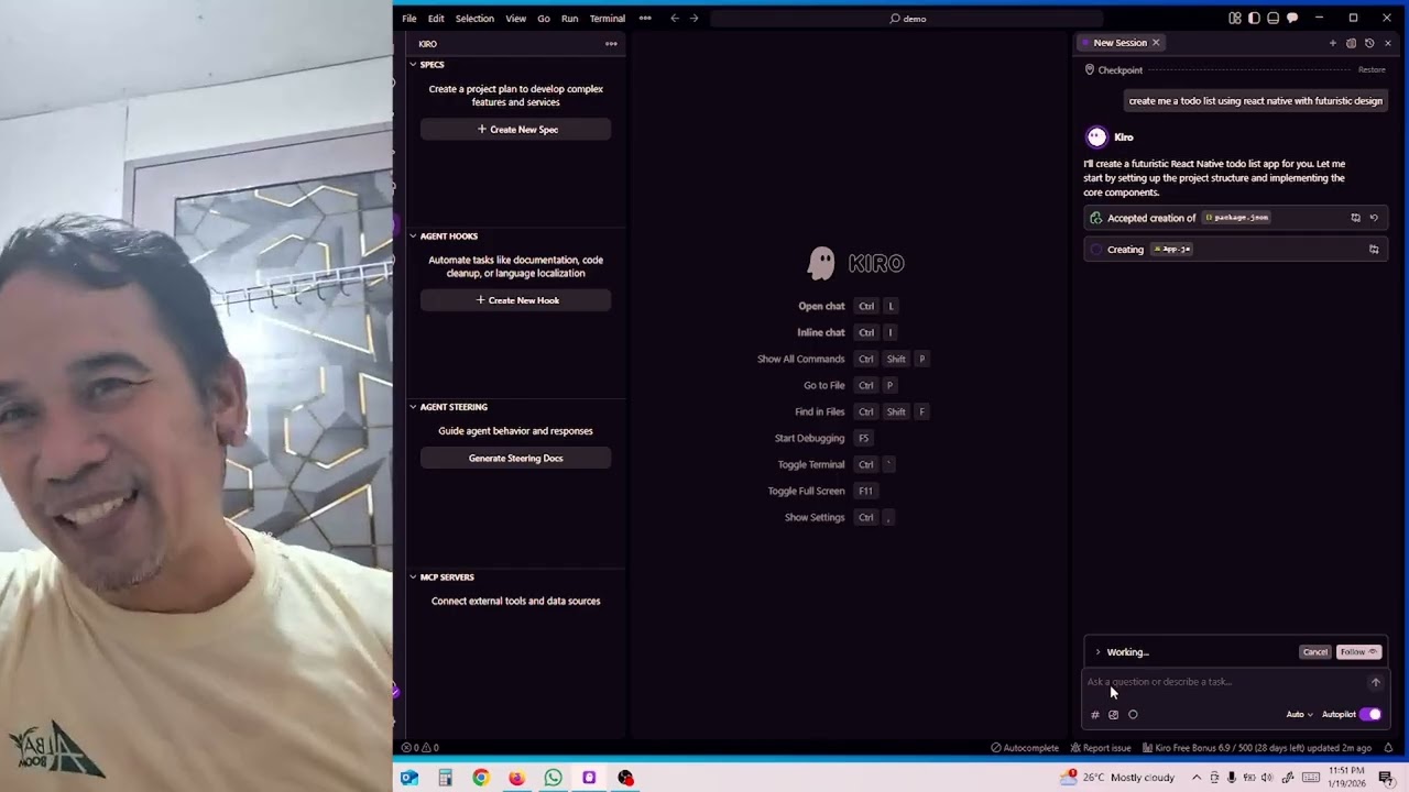 Amazon Kiro Todo List Demo