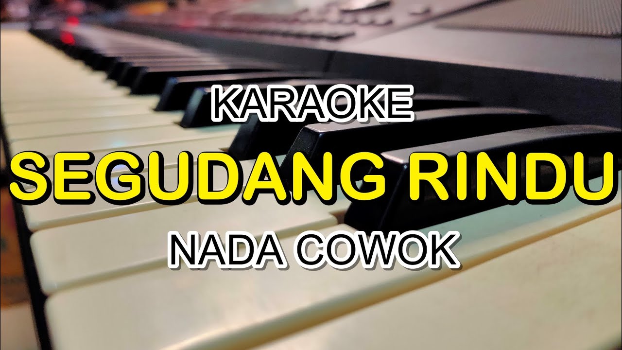 SEGUDANG RINDU KARAOKE NADA COWOK KORG PA700