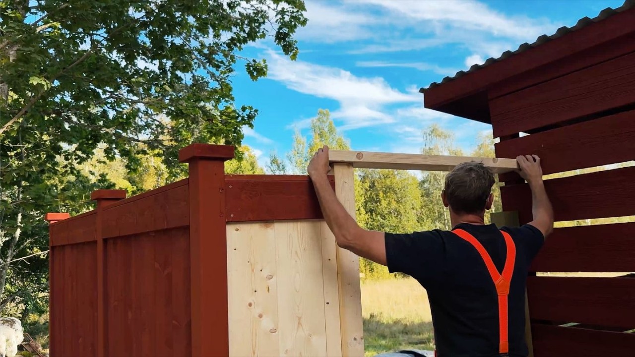 Unser Grundstück in Schweden verändert sich: Zaun und weg mit dem Plumpsklo  | Auswanderer-Vlog
