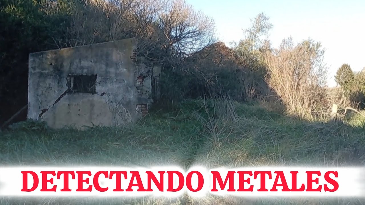 DETECTANDO METALES en un LUGAR ABANDONADO 🇺🇾 