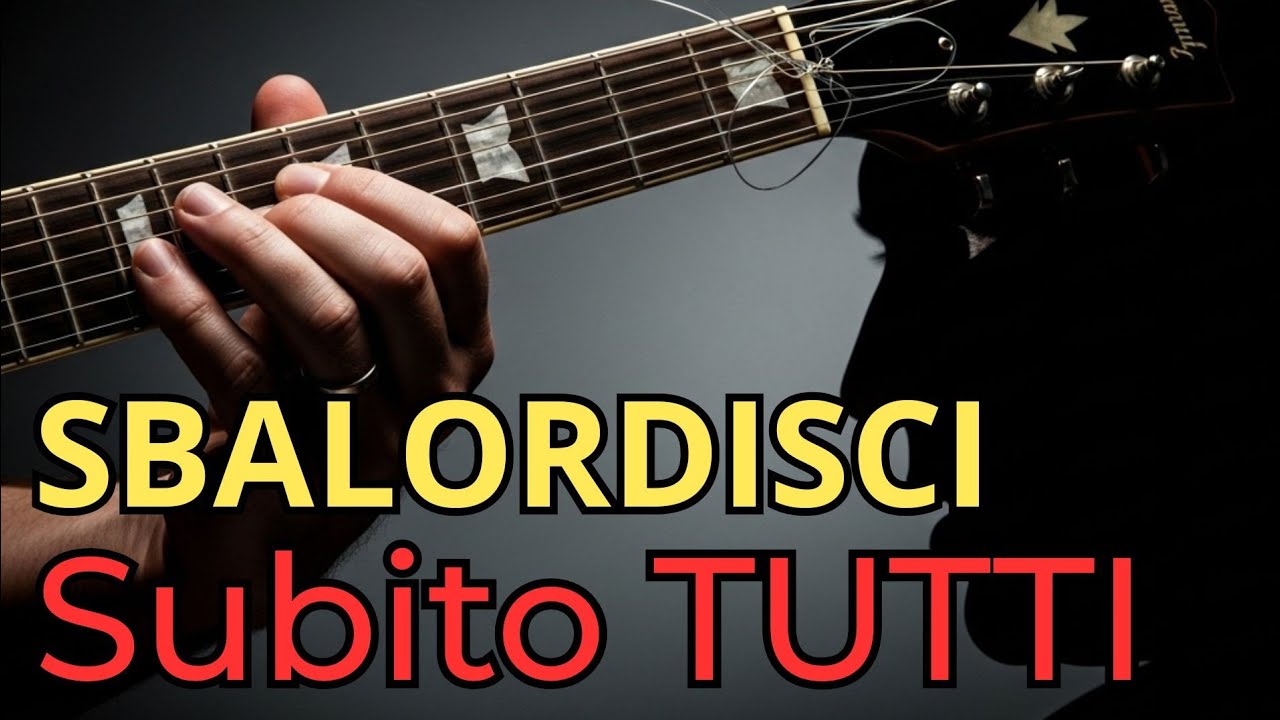 Perché non riesci a IMPROVVISARE sui cambi di ACCORDO (e come rimediare in FRETTA)