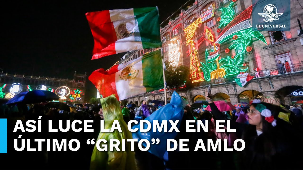 Inundan el Zócalo para ver el último Grito de Independencia de AMLO en la CDMX