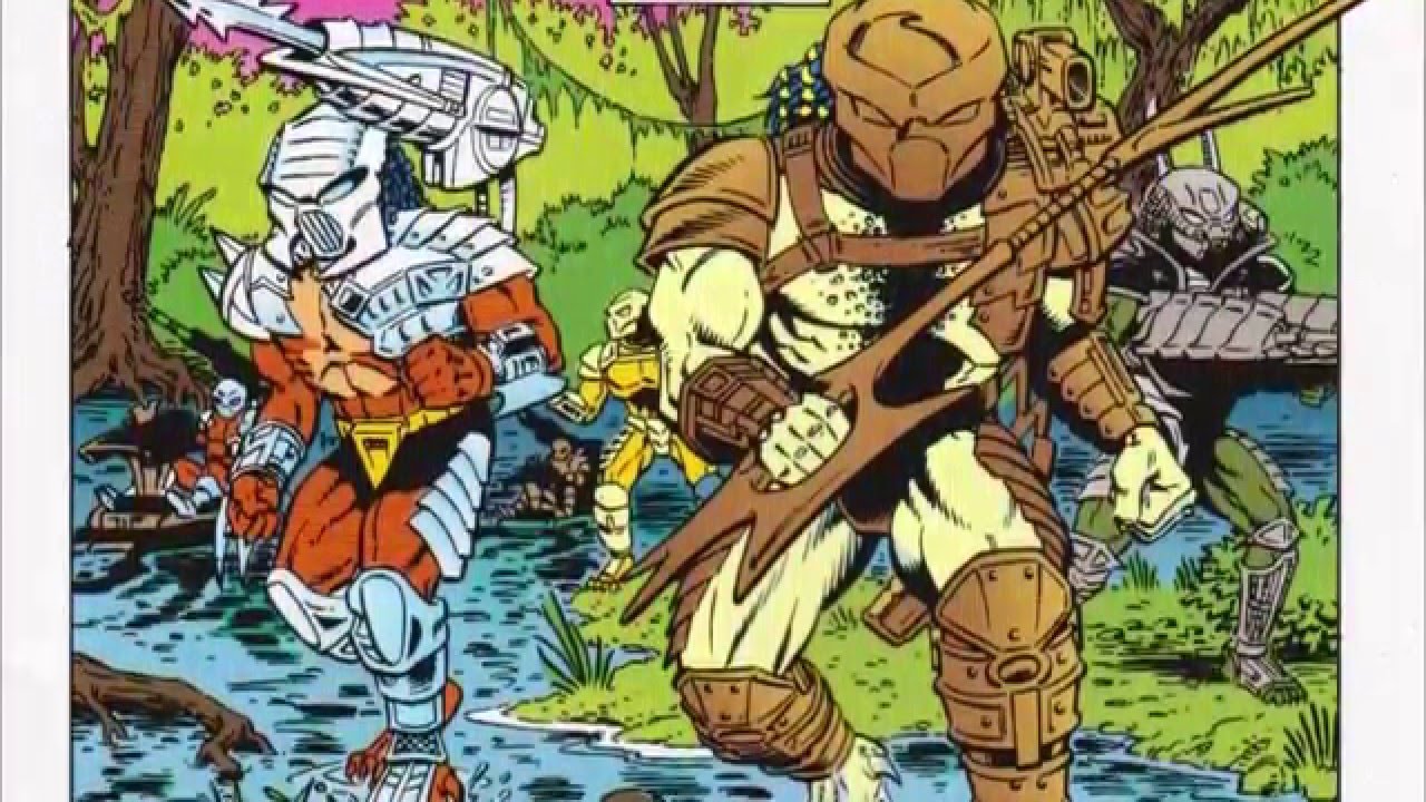 Aliens Vs Predators: A Hunting Game Comic Book Story
